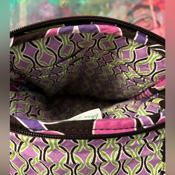 Vera Bradley *Retired Pattern* - Small Crossbody Bag - Purple Punch - Picture 6 of 6
